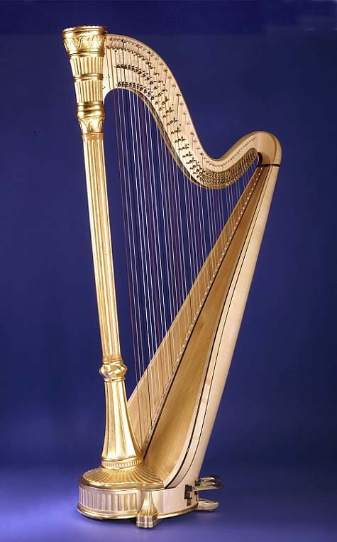 Đàn harp “Brian Boru” vào thế ký 14