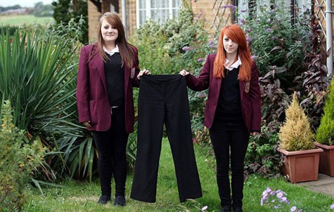 Trường cấm mặc quần skinny, quần bó sát