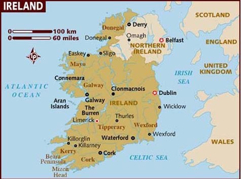 Bản đồ Ireland