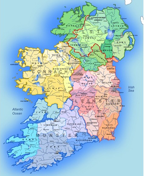 Ireland – “con vẹt đa màu sắc”