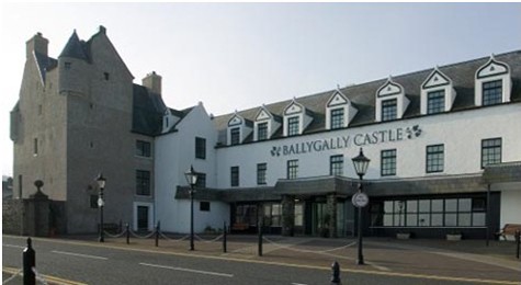 Lâu đài ma ám Ballygally