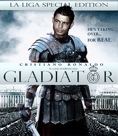 Cristiano Ronaldo được ví như chiến binh Gladiator của Real Madrid
