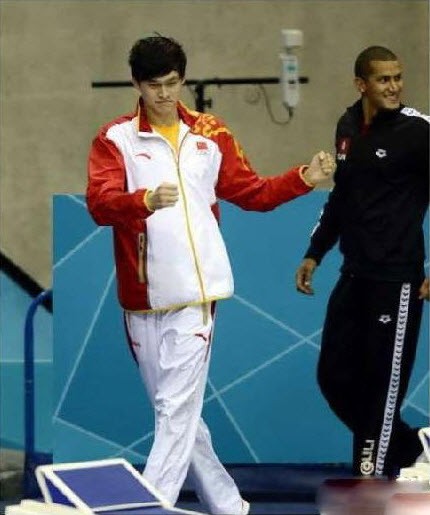Tại Olympic London 2012, Sun Yang giành được 2 HCV ở nội dung bơi tự do 1500 m nam và bơi tự do 400 m nam, đồng thời phá kỷ lục thế giới ở cự ly bơi tự do 1500 m nam