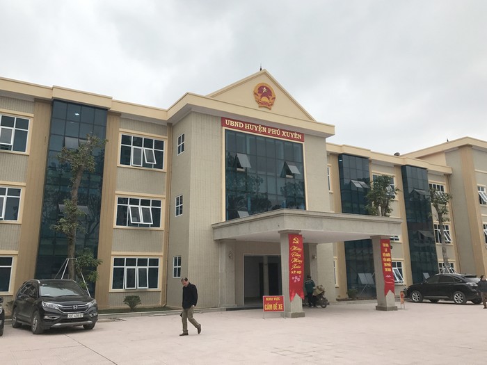 Ủy ban nhân dân huyện Phú Xuyên, Hà Nội. Ảnh: Tùng Dương