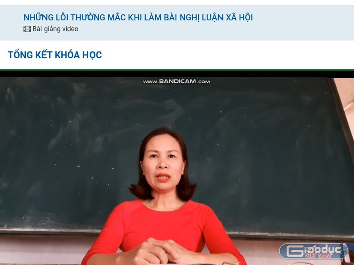 Các giáo viên tại Thị xã Phú Thọ tham gia dạy học trực tuyến. Ảnh: Phòng Giáo dục và Đào tạo Thị xã Phú Thọ.