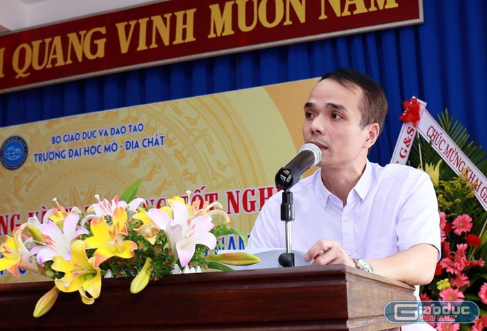 Tiến sĩ Nguyễn Đức Khoát - Trưởng phòng Đào tạo đại học (Trường Đại học Mỏ - Địa chất). Ảnh: NVCC.