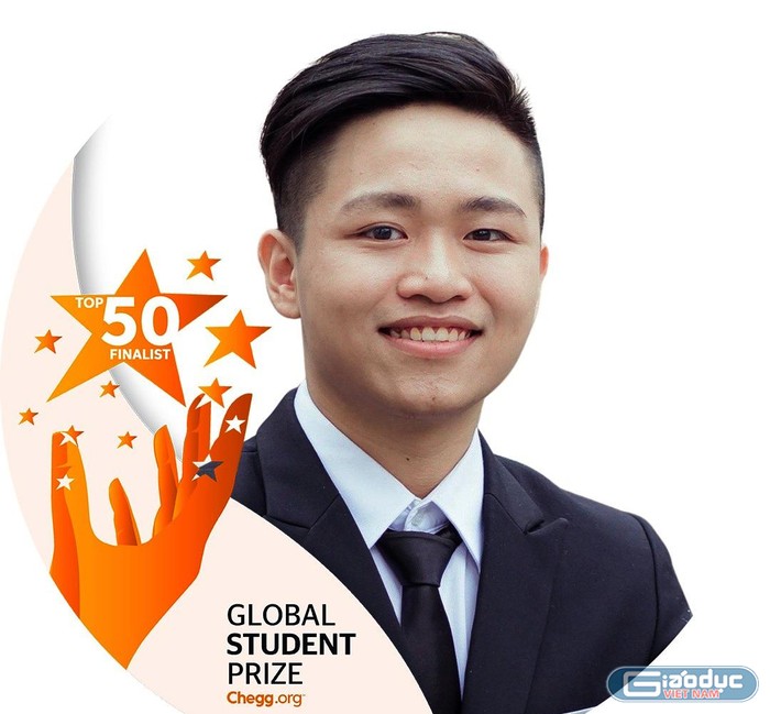 Đồng Ngọc Hà là 1 trong 50 học sinh xuất sắc lọt top 50 học sinh toàn cầu – Global Student Prize 2021. Ảnh: NVCC.