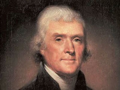 Tổng thống thứ 3 của nước Mỹ - Thomas Jefferson
