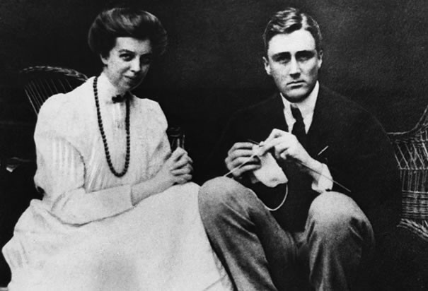 Franklin Roosevelt và vợ - Eleanor Roosevelt