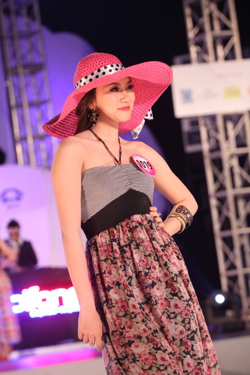 Cô nữ sinh đến từ Cần Thơ đã để lại nhiều ấn tượng trong cuộc thi Miss teen 2011