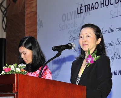 Bà Yasue Pai Tuỳ viên thương mại ĐSQ Mỹ tại Việt Nam
