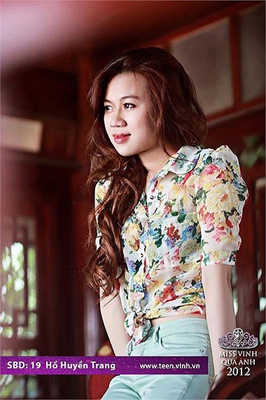 Hồ Huyền Trang. >>Những nữ sinh đẹp nhất thành Vinh (P1) >>Hoa khôi các trường Đại học, Cao đẳng