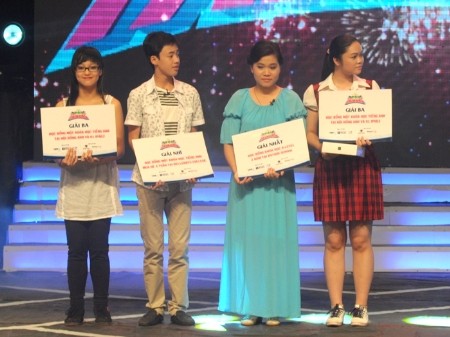 Bốn thí sinh trong đêm chung kết "Tôi tài năng"
