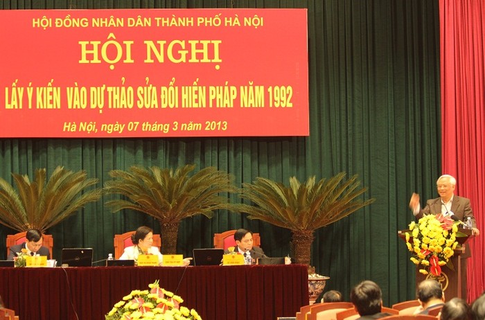 Phó Chủ tịch Quốc hội Uông Chu Lưu: Có không ít trường hợp lợi dụng để tuyên truyền chống phá Đảng, Nhà nước. Ảnh - Ngọc Quang.
