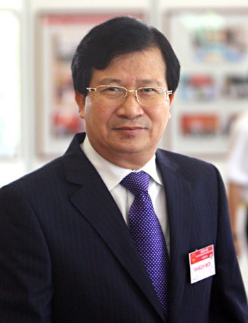 Bộ trưởng Bộ Xây dựng Trịnh Đình Dũng.