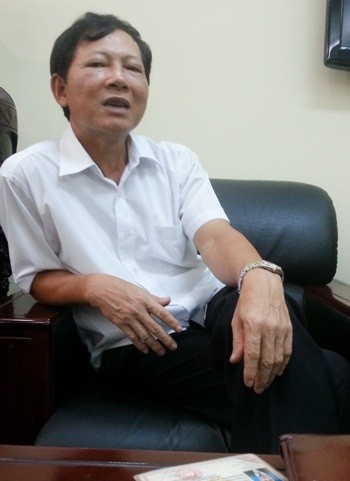 Ông Nguyễn Đức Sơn - người đã đánh vào đầu nhân viên sân golf khiến anh này bất tỉnh phải đưa đi cấp cứu.