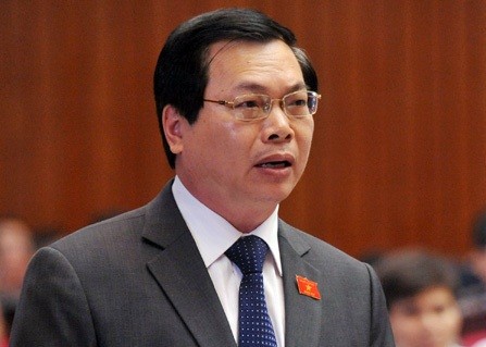 Ông Vũ Huy Hoàng - Bộ trưởng Bộ Công thương.