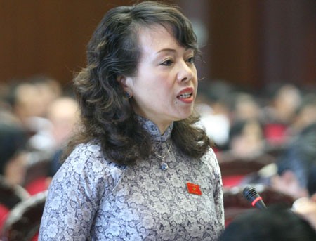 Bà Nguyễn Thị Kim Tiến - Bộ trưởng Bộ Y tế.