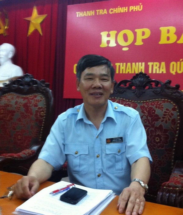 Ông Trần Đức Lượng - Phó Tổng Thanh tra Chính phủ. Ảnh: Ngọc Quang.