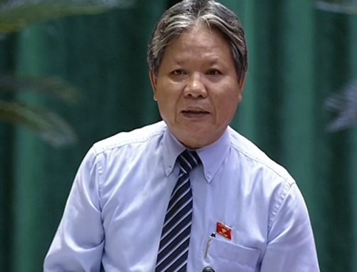 Bộ trưởng Bộ Tư pháp - ông Hà Hùng Cường.