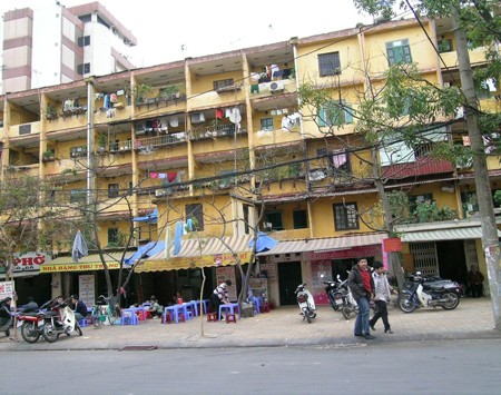 Nhiều chung cư cũ ở Hà Nội không đảm bảo an toàn phòng cháy, chữa cháy.