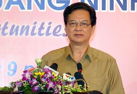 Thủ tướng Nguyễn Tấn Dũng nhấn mạnh, dự án phải đảm bảo đúng tiến độ, chất lượng.