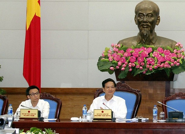 Thủ tướng Nguyễn Tấn Dũng yêu cầu khẩn trương rà soát đánh giá, đảm bảo công tác phòng chống ma túy, công tác cai nghiện có hiệu quả hơn. Ảnh: VGP.