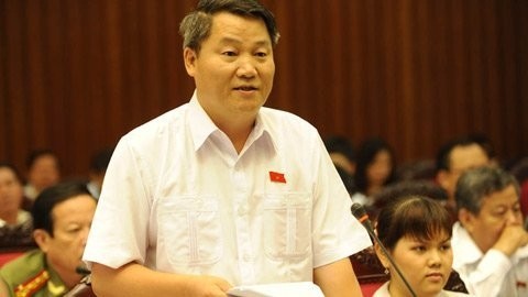 Ông Nguyễn Văn Tiên - Phó chủ nhiệm Ủy ban Các vấn đề xã hội của Quốc hội (Đại biểu đoàn Tiền Giang).