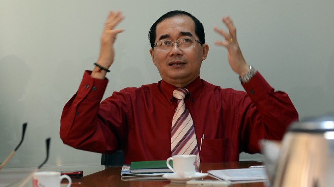Ông Hoàng Hữu Phước gọi phát biểu của chuyên gia kinh tế Phạm Chi Lan là &quot;rất tăm tối mơ hồ&quot;. Ảnh TTO.