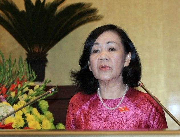 Bà Trương Thị Mai dẫn đầu phiếu &quot;tín nhiệm cao&quot; trong tất cả các Chủ nhiệm ủy ban của Quốc hội.