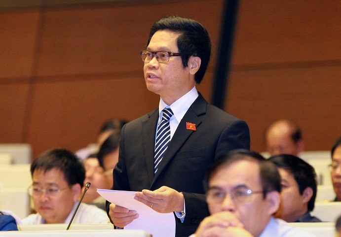 Ông Vũ Tiến Lộc - Chủ tịch Phòng Thương mại và Công nghiệp Việt Nam (đại biểu Quốc hội đoàn Thái Bình). Ảnh: TTBC.