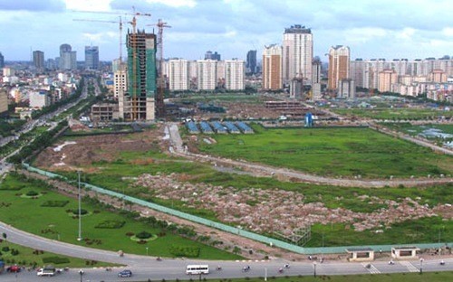 162 triệu đồng/m2 là khung giá cao nhất áp dụng với đất Hà Nội.