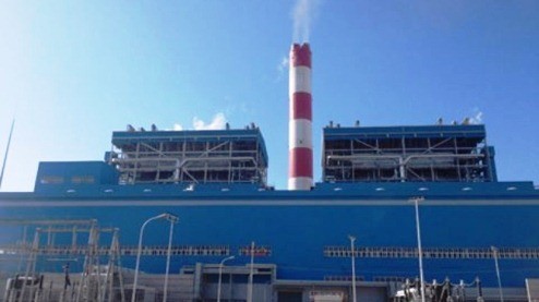 Ô nhiễm Nhà máy Nhiệt điện Vĩnh Tân 2. ảnh: VGP.