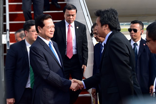 Thủ tướng Nguyễn Tấn Dũng dự Hội nghị Cấp cao ASEAN lần thứ 26 tại Malaysia. ảnh: VGP.