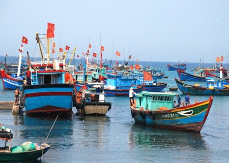 Lệnh cấm đánh bắt cá của Trung Quốc vô giá trị với ngư dân Việt Nam. ảnh: qdnd.