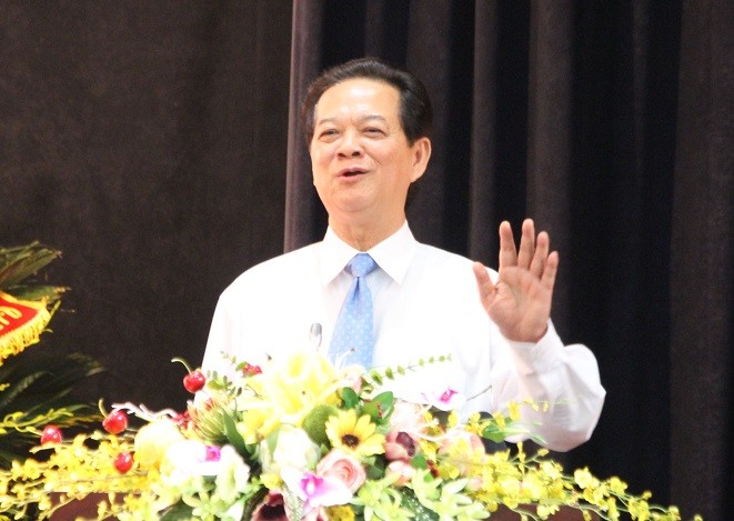 Thủ tướng khẳng định, quy hoạch là nhằm làm cho báo chí phát triển tốt hơn. ảnh: Ngọc Quang.