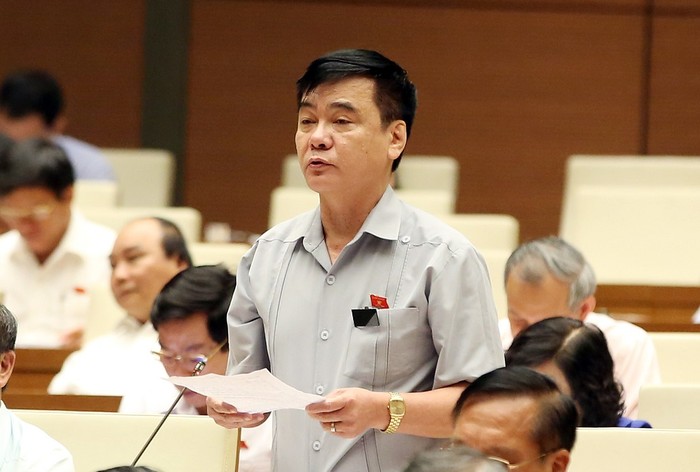 Đại biểu Quốc hội Nguyễn Văn Phúc (đoàn Hà Tĩnh). ảnh: TTBC Quốc hội.