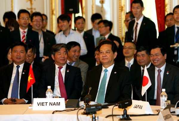 Thủ tướng Nguyễn Tấn Dũng tại Hội nghị cấp cao Mekong - Nhật Bản lần thứ 7 tổ chức tại Tokyo. ảnh: Cổng điện tử Chính phủ.