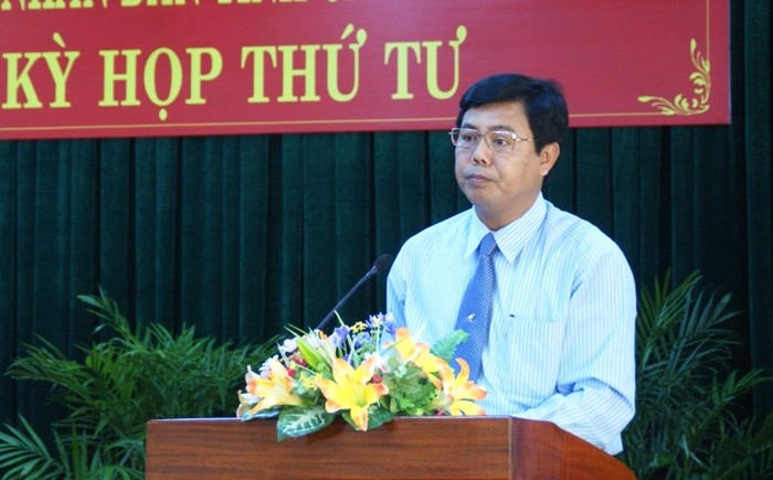 Ông Nguyễn Tiến Hải - Chủ tịch UBND tỉnh Cà Mau. ảnh: Cổng điện tử Cà Mau.