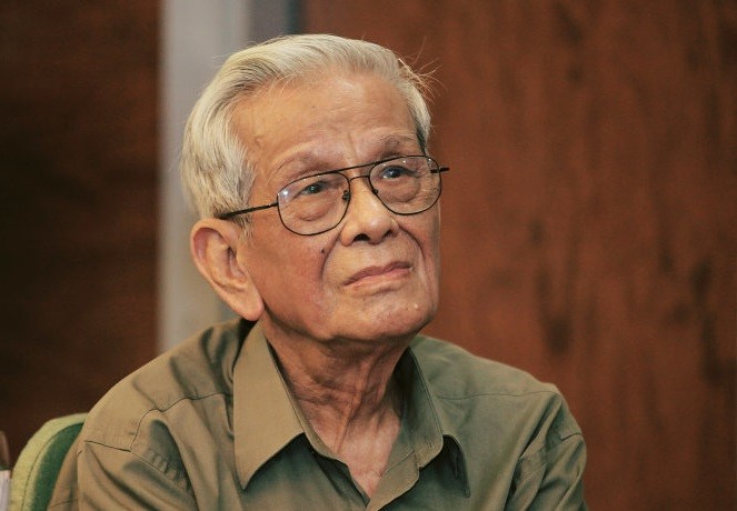Nhà báo Hữu Thọ - Cây đại thụ của báo chí cách mạng Việt Nam. ảnh: Tuổi trẻ.