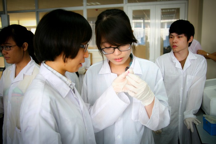 Đến năm 2020 Việt Nam sẽ có trường đại học đẳng cấp quốc tế. ảnh: ĐH Khoa học và Công nghệ Hà Nội.