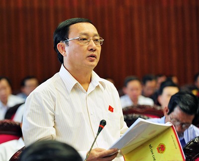 Đại biểu Quốc hội Huỳnh Thành Đạt. ảnh: quochoi.vn