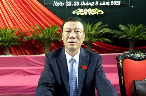 Ông Đoàn Hồng Phong - Bí thư tỉnh ủy Nam Định. ảnh: Đại đoàn kết.
