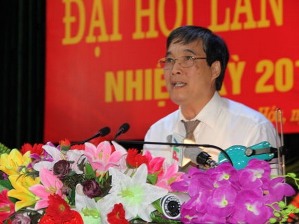 Ông Bùi Minh Châu, tân Chủ tịch UBND tỉnh Phú Thọ. ảnh: TTXVN.