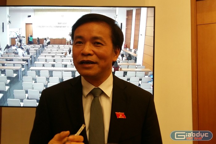 Ông Nguyễn Hạnh Phúc - Chủ nhiệm Văn phòng Quốc hội. ảnh: Ngọc Quang.