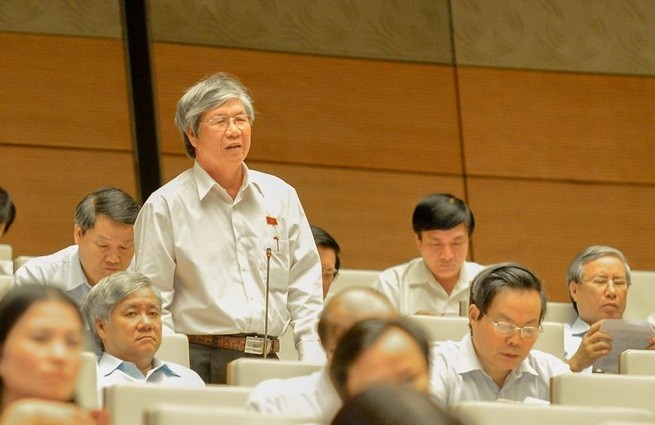 Đại biểu Quốc hội Lê Văn Lai (đoàn Quảng Nam). ảnh: Trung tâm thông tin Quốc hội.
