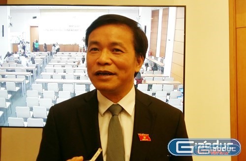 Ông Nguyễn Hạnh Phúc - Chủ nhiệm Văn phòng Quốc hội. ảnh: Ngọc Quang.