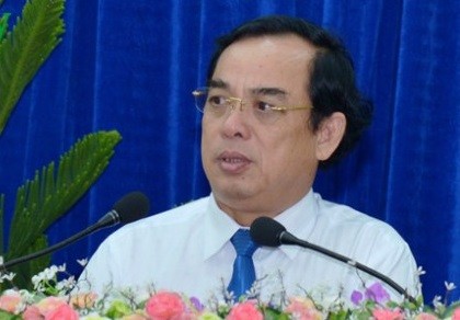 Ông Dương Thành Trung - tân Chủ tịch UBND tỉnh Bạc Liêu. ảnh: VOV.