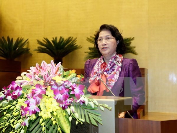 Phó Chủ tịch Quốc hội Nguyễn Thị Kim Ngân. ảnh: TTXVN.