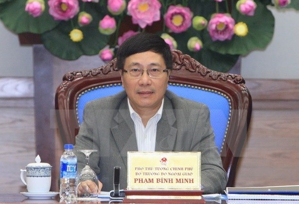Phó Thủ tướng Phạm Bình Minh. ảnh: TTXVN.